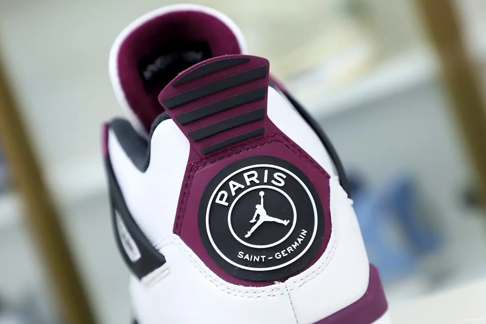 AIR JORDAN Kimikick SAINT-GERMAIN JORDAN RETRO X PARIS 4 AIR 'BORDEAUX' 0727